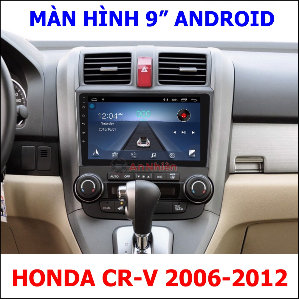 [Kho Hải Phòng] Màn Hình Android 9inch 10inch Cho Xe HONDA CR-V Có GPS Chỉ Đường Bằng NaviTel - Đầu DVD Android Tặng Kèm Mặt Dưỡng Giắc Zin Cho Xe CR-V