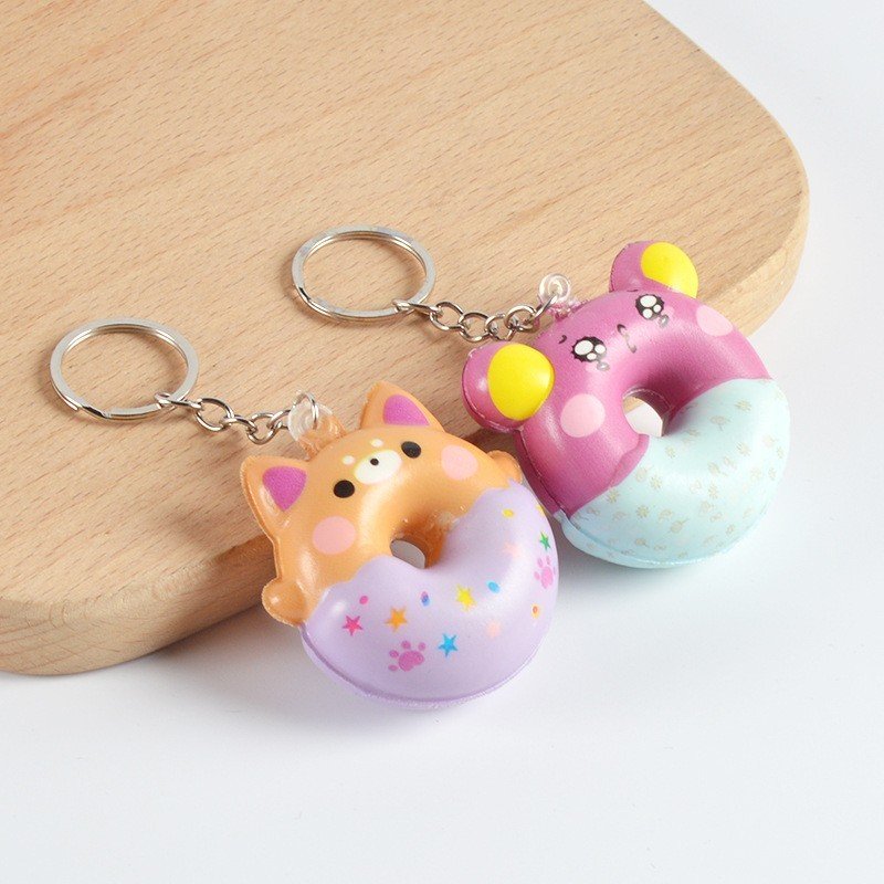 Móc Khóa Squishy 6cm, 8cm, Squishy Mini Có Móc Khóa, Squishy Cute