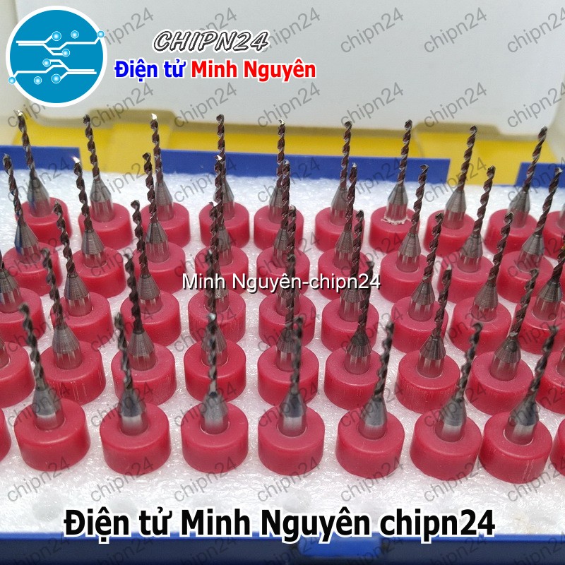 [2 cây] Mũi khoan mạch in CNC 1.1mm (Mạch điện tử, PCB) - HH000920