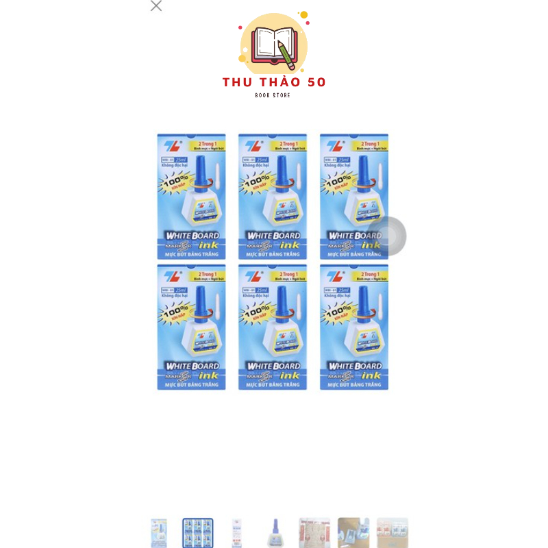 Mực lông bảng Thiên Long WBi01