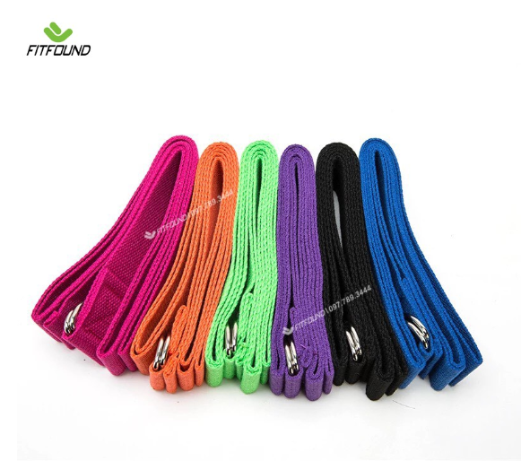Dây tập yoga dài 1.8m cotton mềm