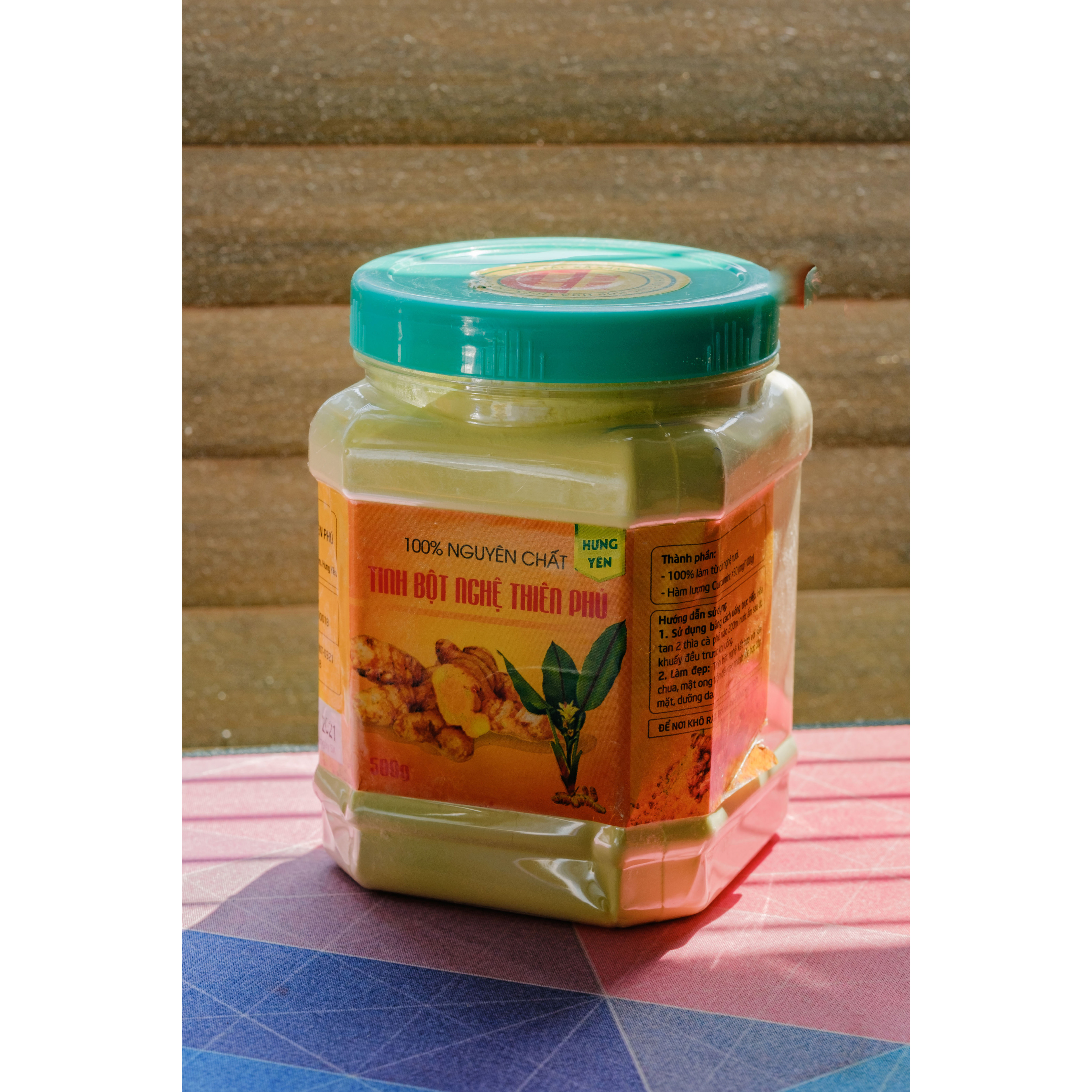 [HCM]TINH BỘT NGHỆ HŨ 500GR - NS THIÊN TÚ