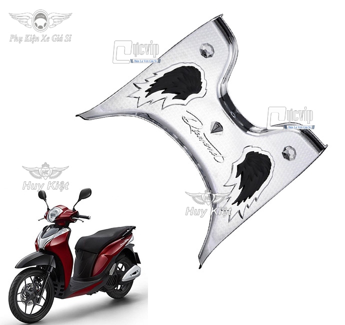 Thảm Lót Chân Trước SH Mode 2020 Mạ Crom MS3274