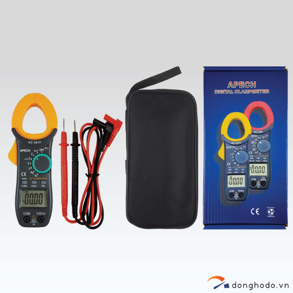 [HCM]Ampe kìm đo AC APECH AC-287F (600A)
