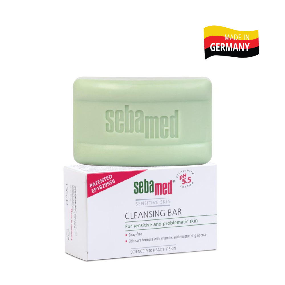 Thanh làm sạch kháng khuẩn Sebamed Cleansing Bar pH5.5 (100g)