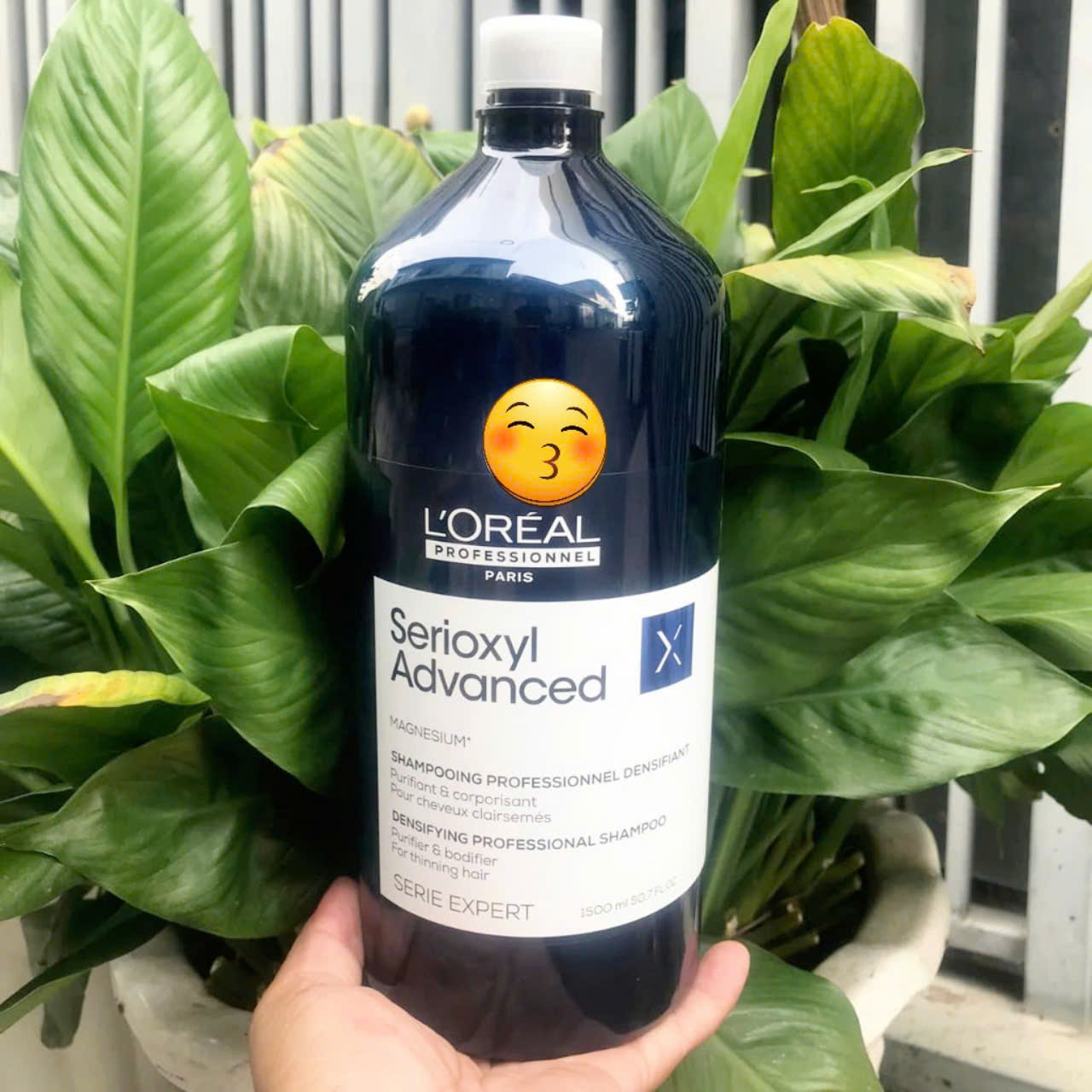 DẦU GỘI CHỐNG RỤNG LÀM DÀY TÓC LOREAL SERIOXYL ADVANCED 1500ML. DÀNH CHO TÓC THƯA, MẢNH,