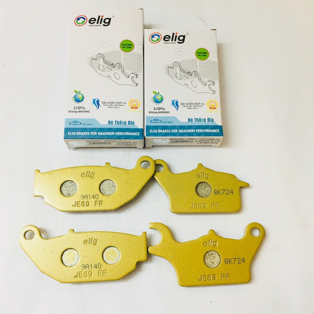 Cặp má phanh trước và sau xe Winner