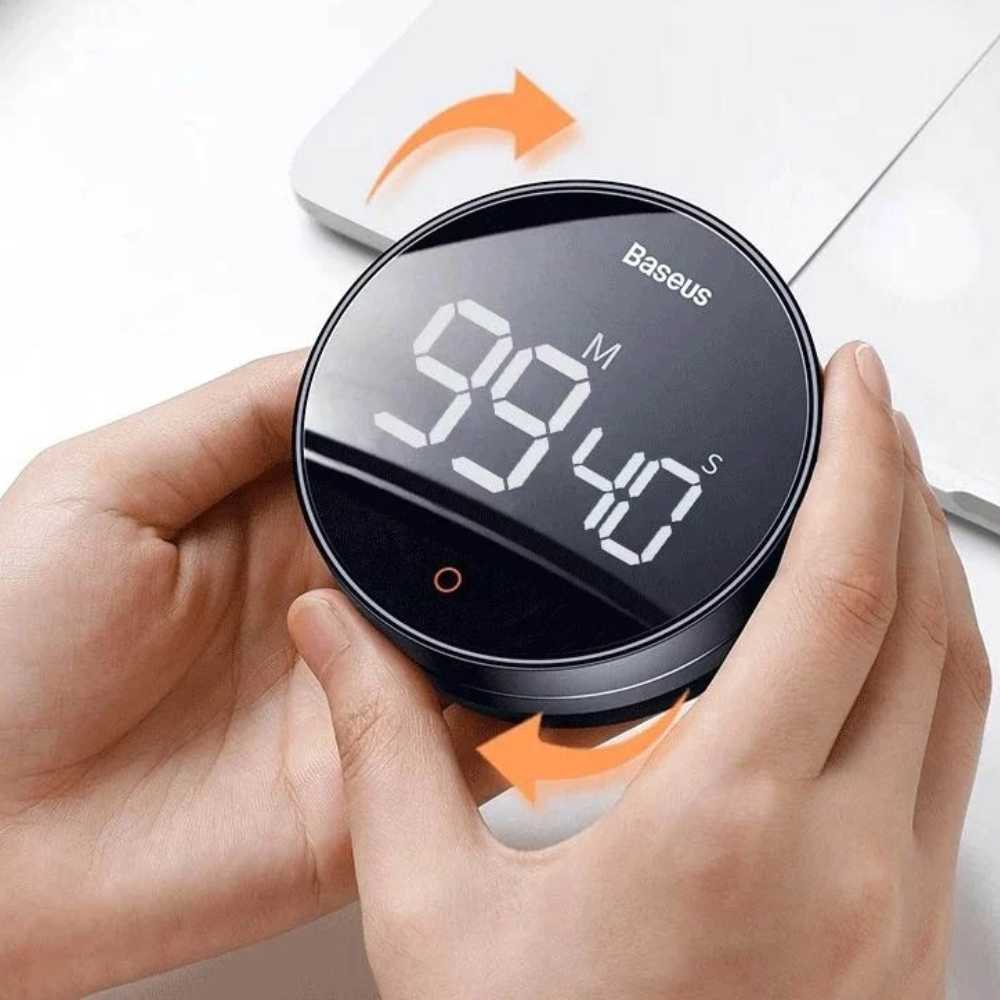 Baseus countdown timer pro-sound alert-magnetic base easy to use in any position