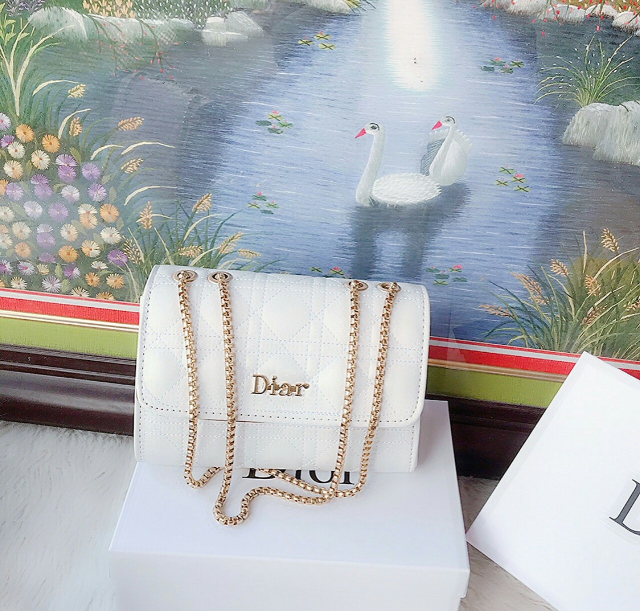 Túi nữ đeo chéo trám D.A thời trang TXGR 284