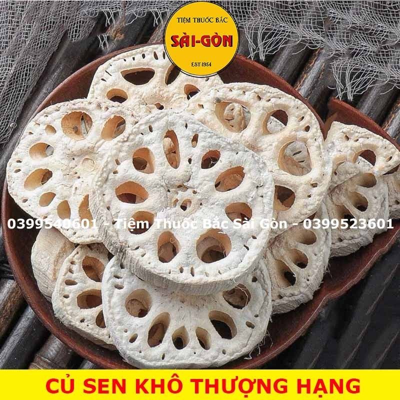 [HCM]Củ Sen Khô 100g