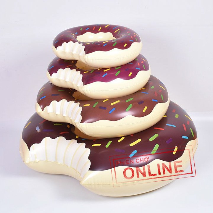 Phao bơi tròn hình bánh donut