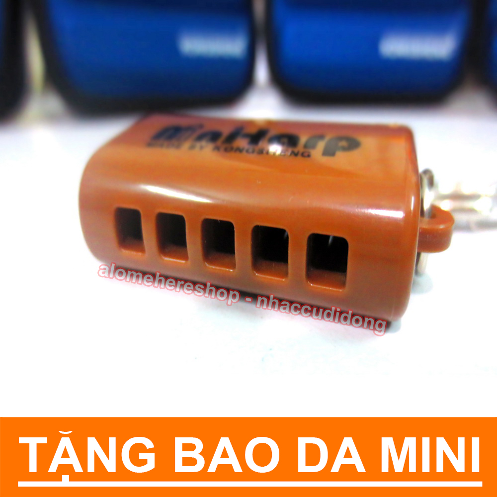 Kèn harmonica mini 5 lỗ KongSheng (Đen)