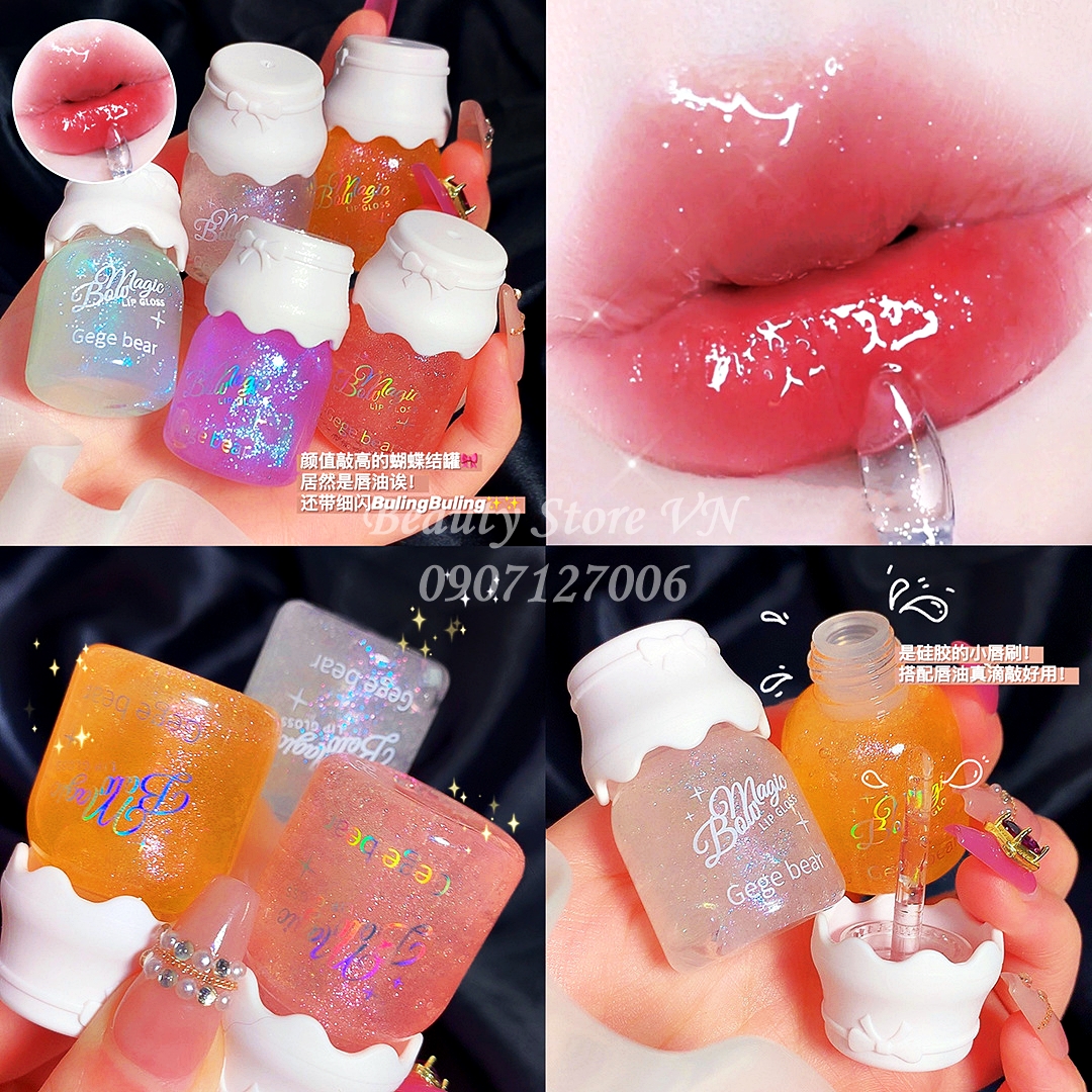 [FREESHIP💋] Son Bóng Có Nhũ Siêu Lấp Lánh Căng Mọng Môi