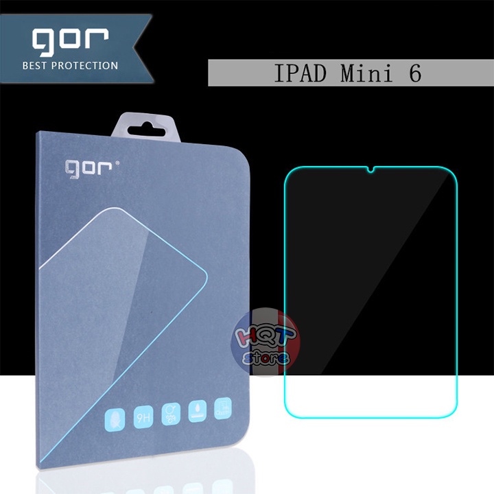 Kính cường lực gor 9h trong suốt cho ipad mini 6 2021