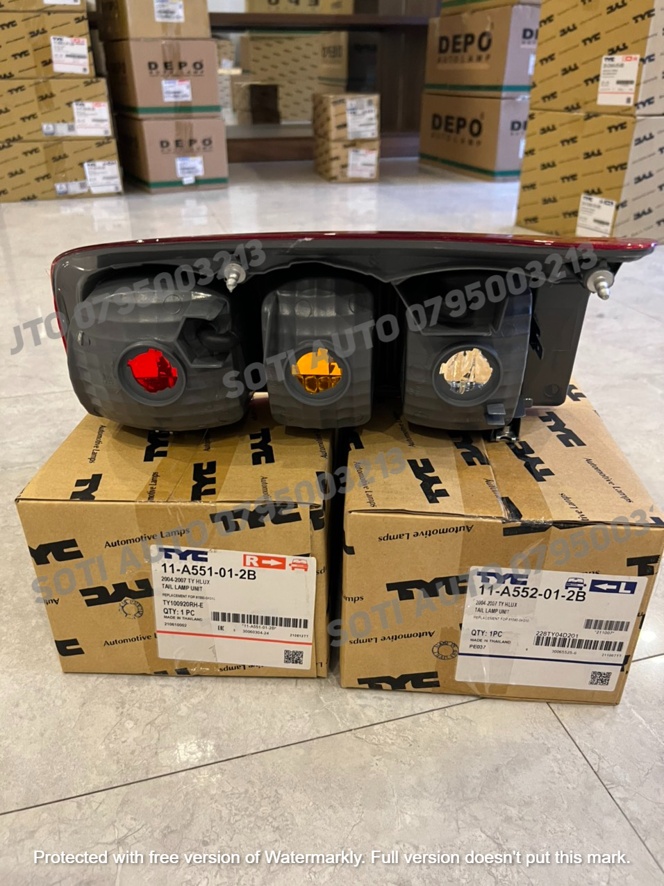 Đèn hậu Toyota Hilux(04-10)
