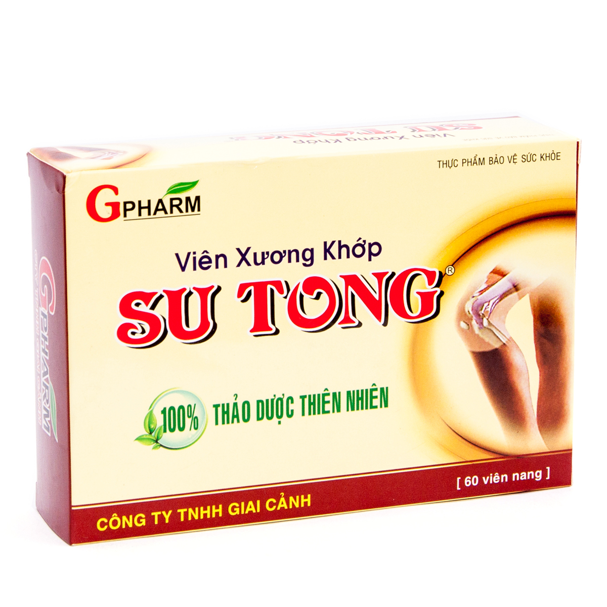 Viên Xương Khớp Sutong - Hỗ trợ tăng cường sức khỏe, mạnh gân xương, hỗ trợ giảm đau trong các trường hợp viêm khớp