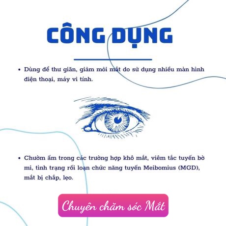 Chườm ấm mắt Gocozy chính hãng