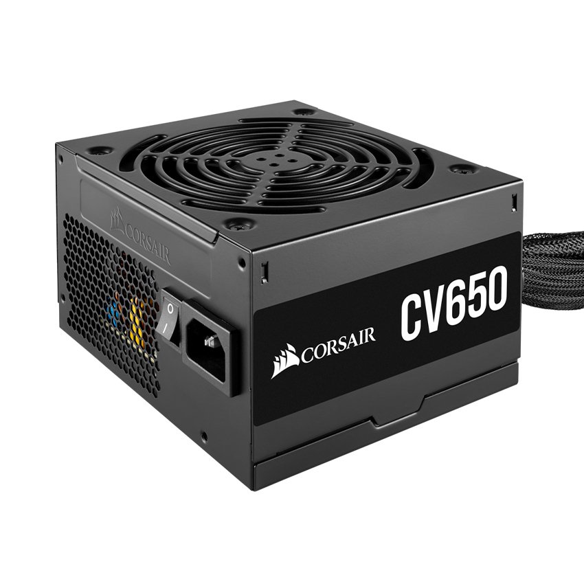Nguồn Corsair Series CV 650 650W (80 Plus Brone/Mầu Đen)
