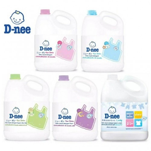 Nước giặt xả quần áo Dnee 2 trong 1 cho em bé 3000ml -, mềm dịu với da tay