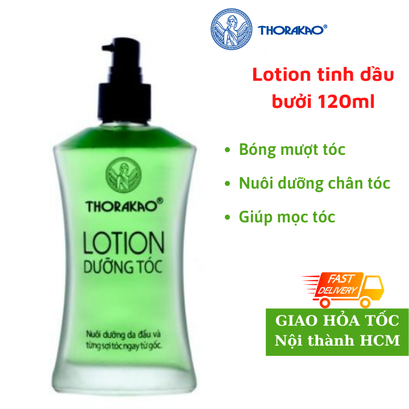 Lotion dầu dưỡng tóc tinh dầu bưởi Thorakao 120ml