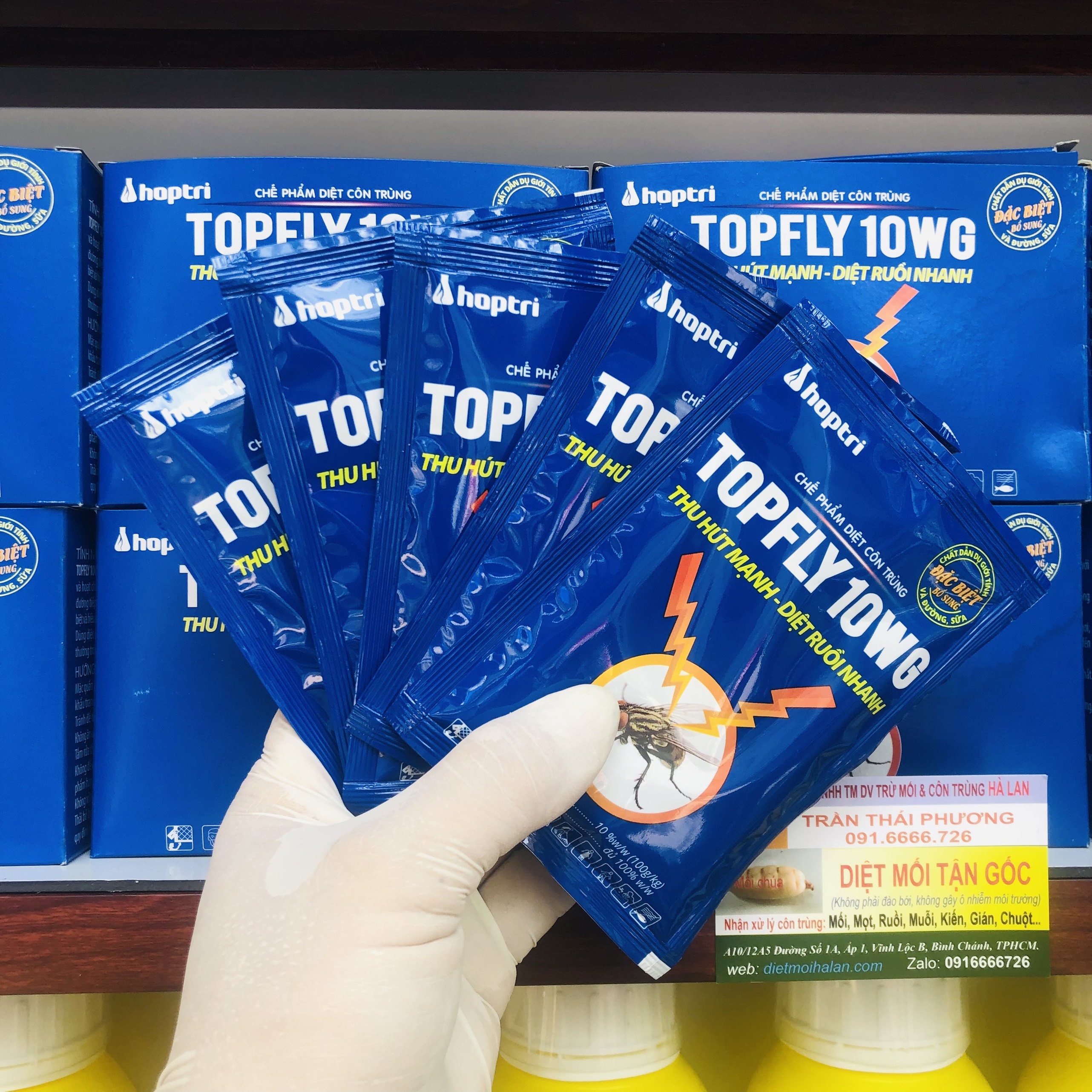 THUỐC DIỆT RUỒI TOPFLY 10WG