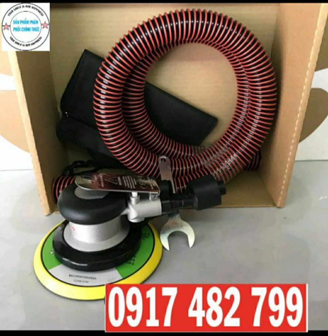 Máy chà nhám hơi có hút bụi 6 INH 150mm