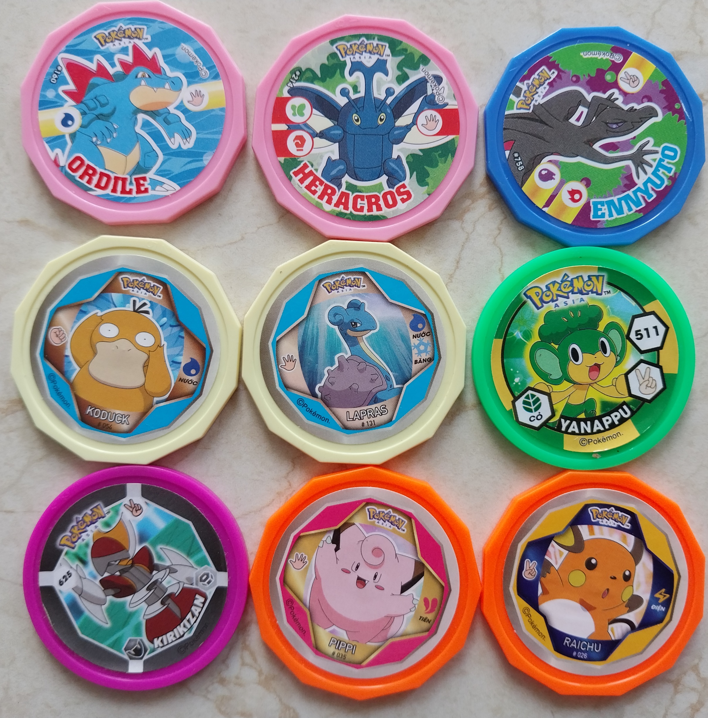 Thẻ Pokemon Lotte 2018, Series 4