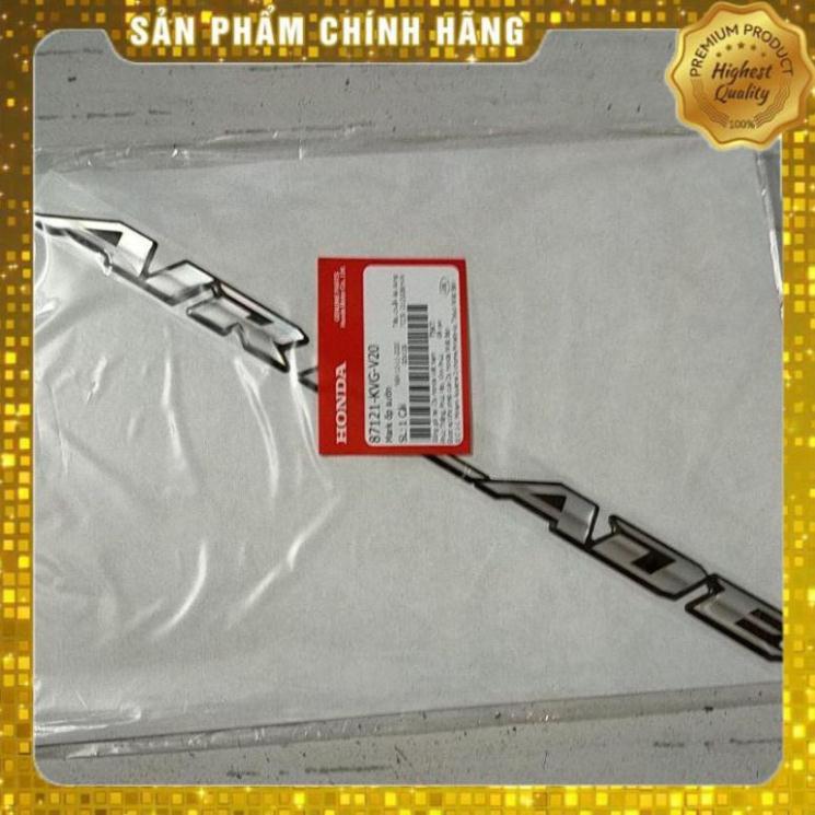 Tem chữ nổi ab 110 , tem dán sườn ab 110 fi , tem nổi 3d , tem ốp sườn honda air blade 110 fi 2010 chính hãng honda
