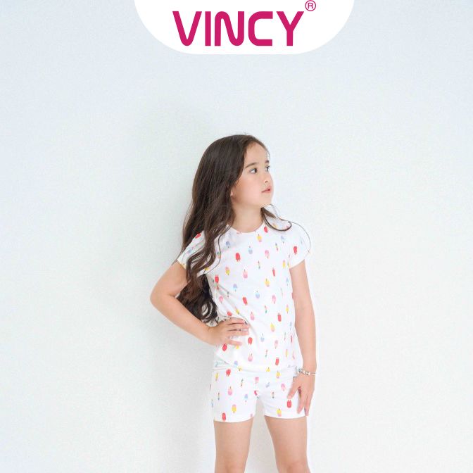 [Mua 3 giảm 20%, mua 2 giảm 15%] Bộ Đồ Short Thun Bé Vincy KST022S32