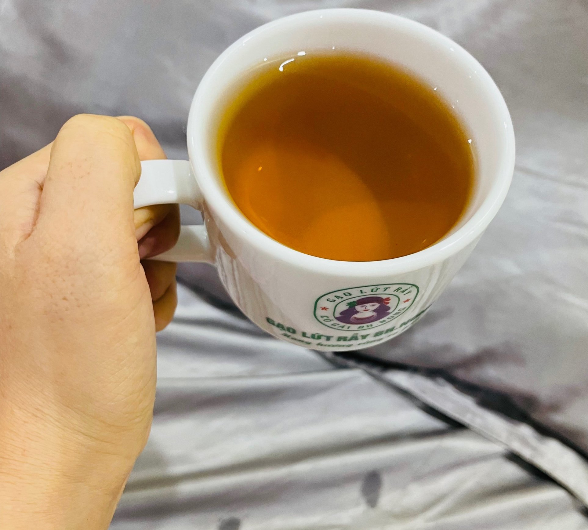 Trà gạo lứt Tim sen (rang mộc) Bh.nong