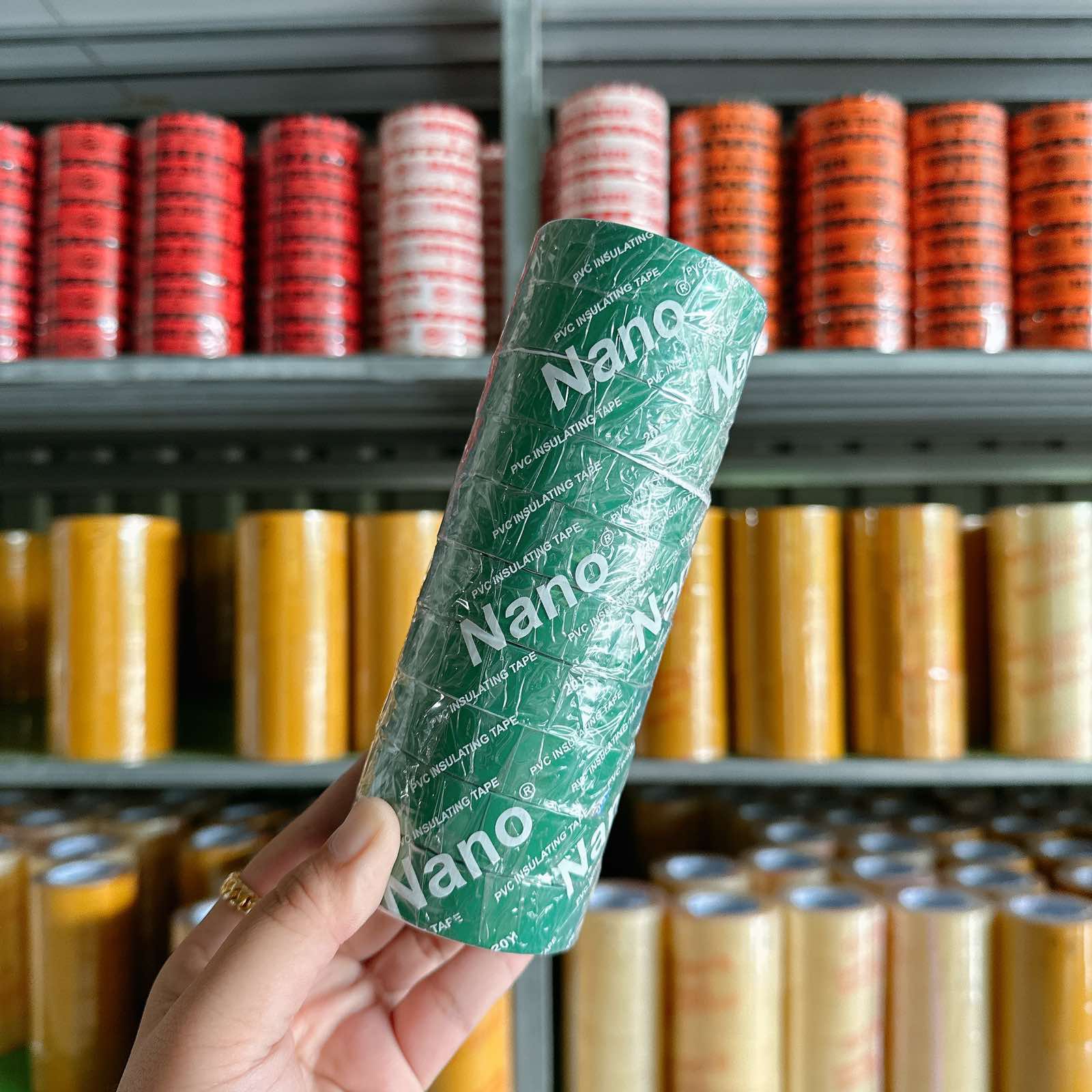 10 CUỘN BĂNG KEO ĐIỆN NANO 20 YARD