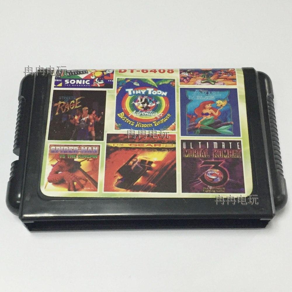 Băng game 8 in 1 trò chơi cho máy SEGA 16 bit
