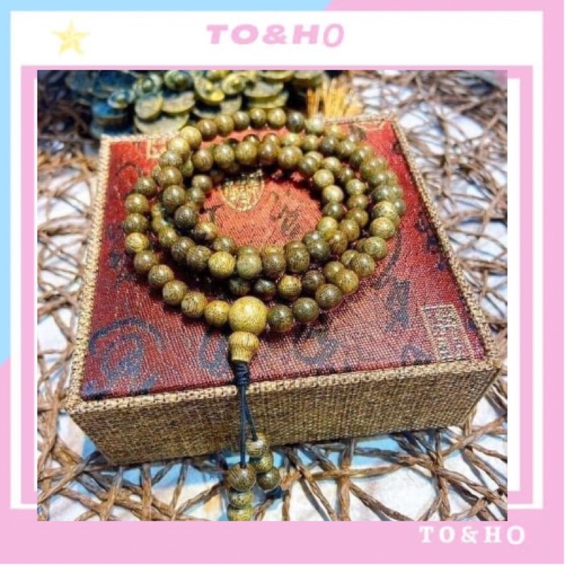 Vòng Tay 108 hạt Trầm Hương - chuỗi 108 hạt trầm tốc vườn đeo tay nam nữ quấn 3-4 vòng. chuỗi hạt niệm Phật - Thanhyen0990