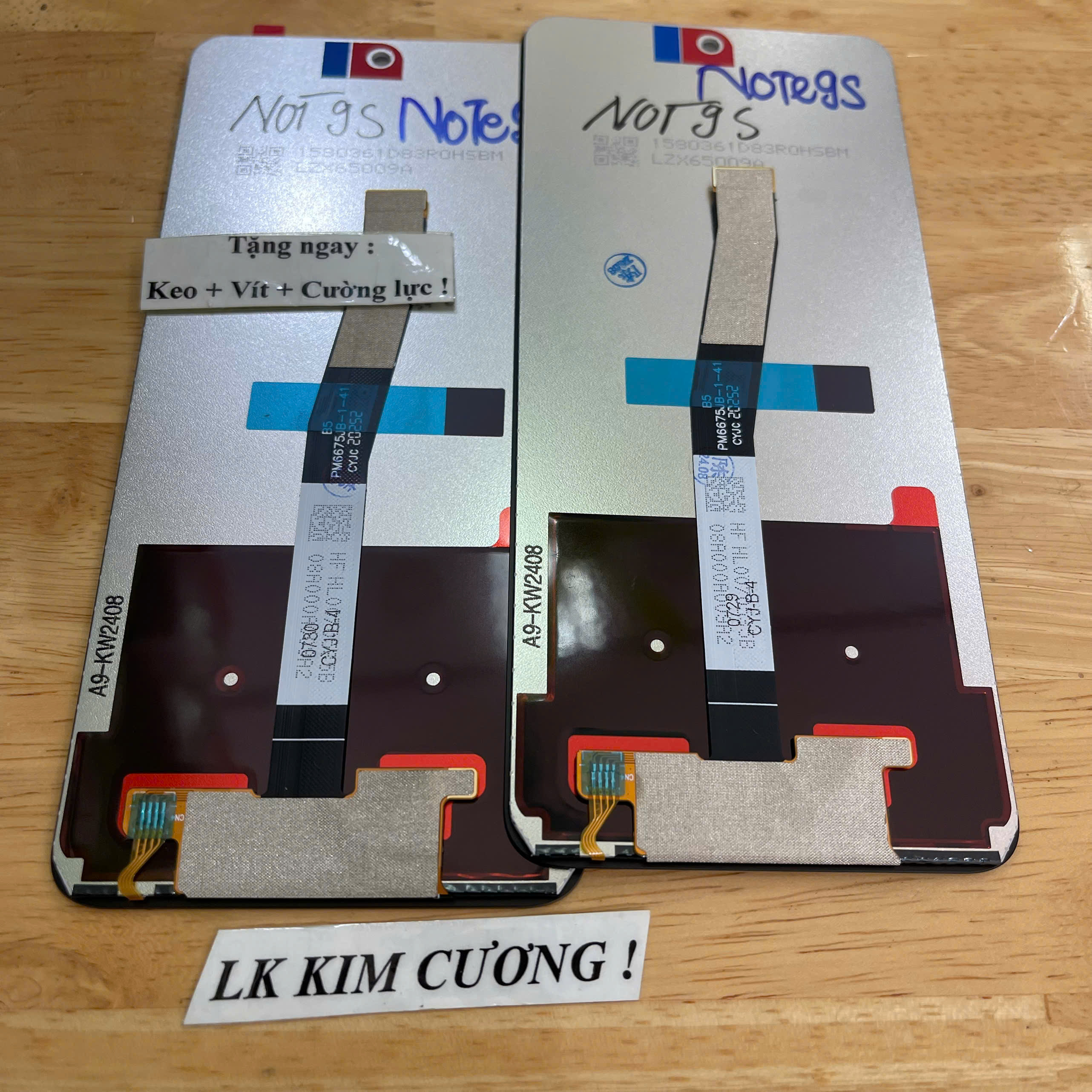 Màn hình thay thế xiaomi redmi note 9 pro / note 9s