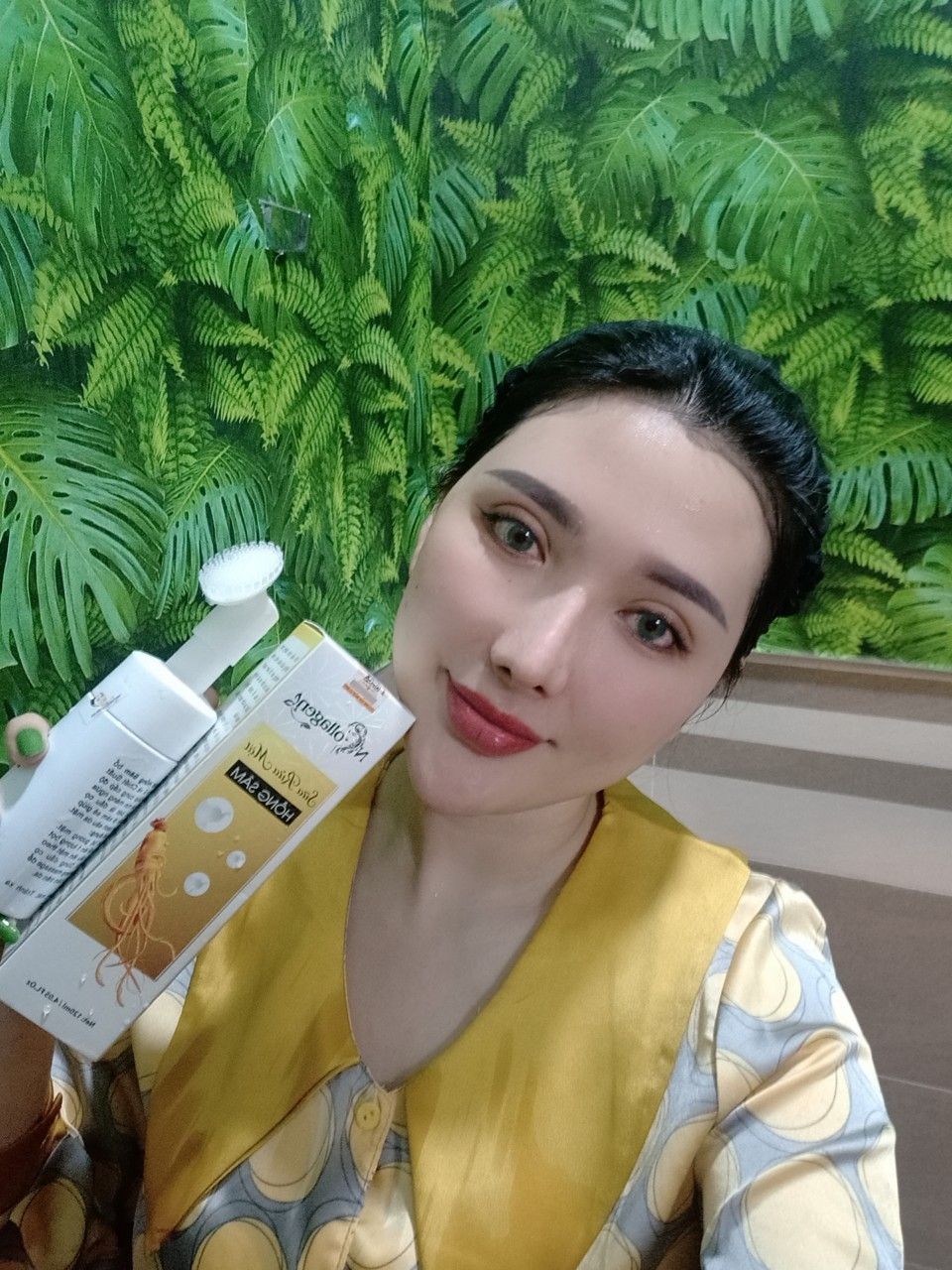 [HCM]sửa rửa mặt hồng sâm