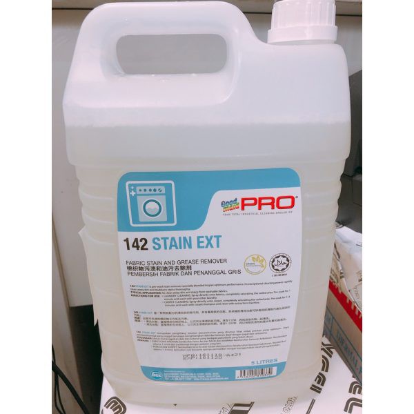 Hóa chất tẩy đốm vải, thảm gmp 142 stain ext can 5l