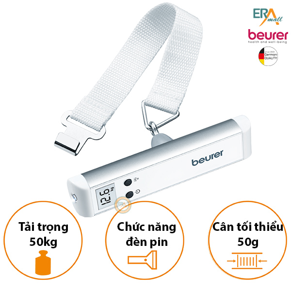 Cân hành lý BEURER LS10, Bảo hành 5 năm
