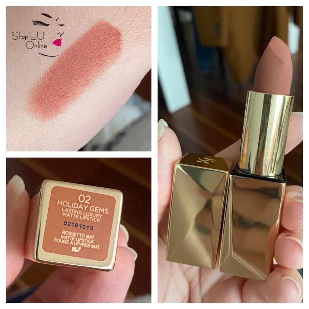 Son môi lì kiko mềm mượt lâu trôi không khô môi Holiday Gems Lasting Luxury Matte Kiko Milano Italy