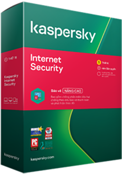 Gói hỗ trợ Covid - Kaspersky Internet Security 1 PC 2 năm