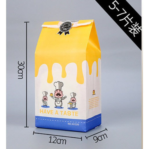 Túi bánh mì hoa cúc dọc các mẫu