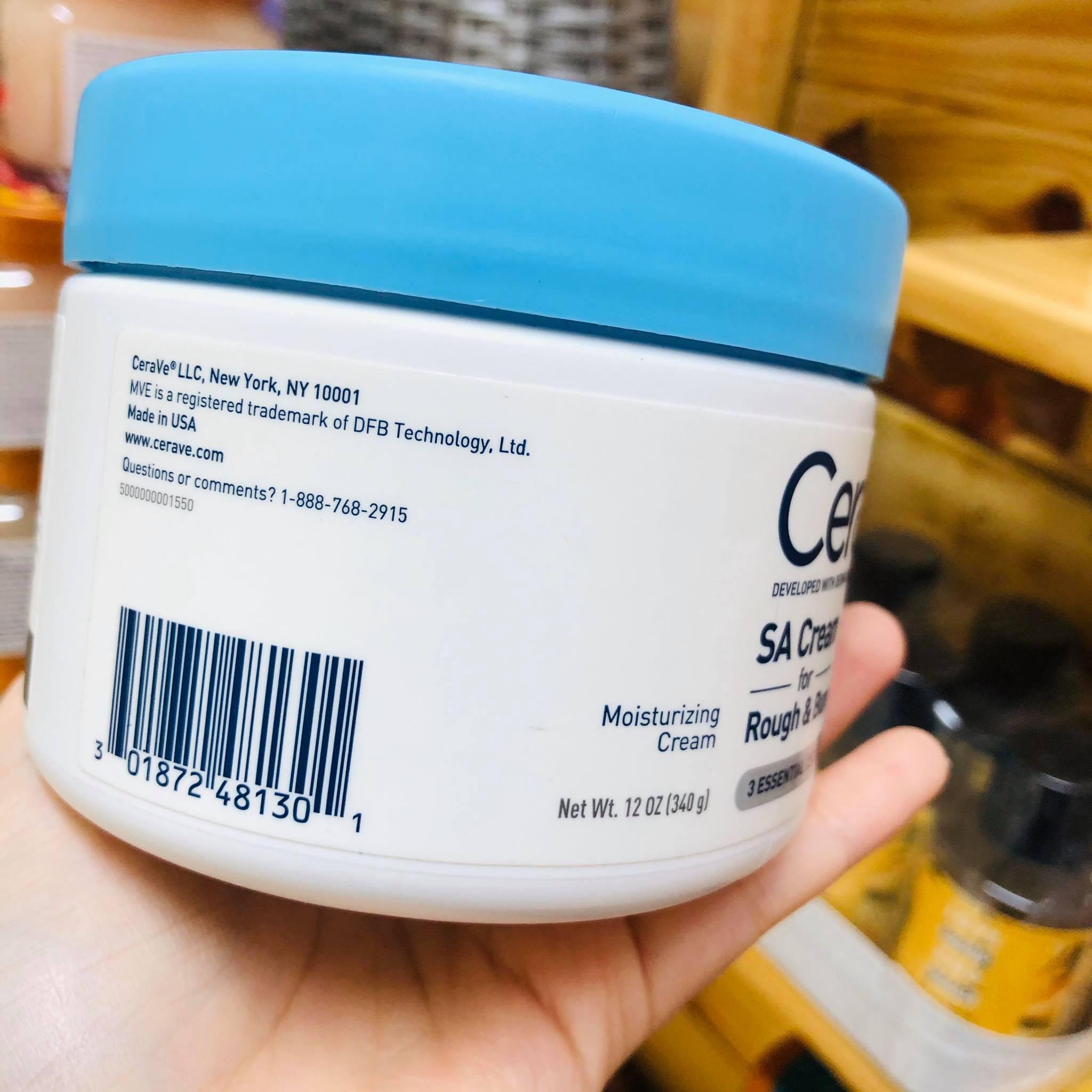 Kem dưỡng CeraVe SA Cream Rough and Bumpy Skin (340g)