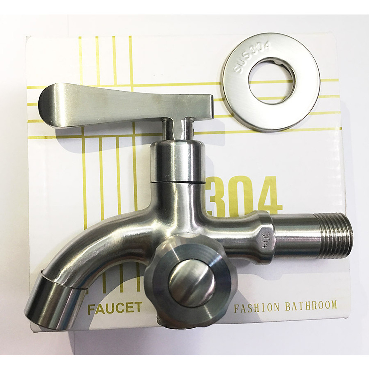 Củ sen inox 304, vòi sen nước lạnh inox 304