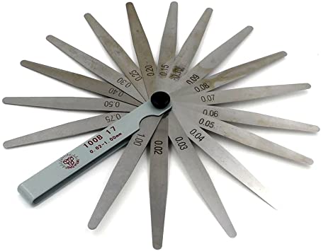 [HCM]Thước căn lá đo xupap 0.02~1.00mm 17 lá