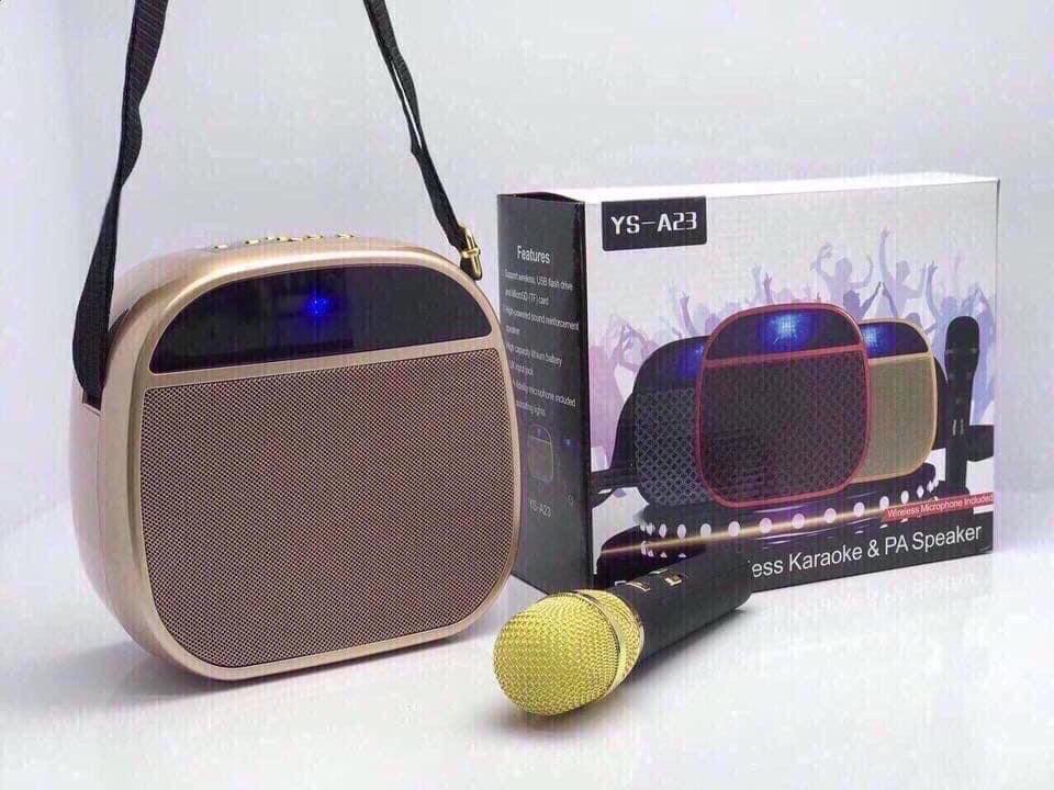 Loa Kèm Míc Hát Karaoke Mini YS-A23
