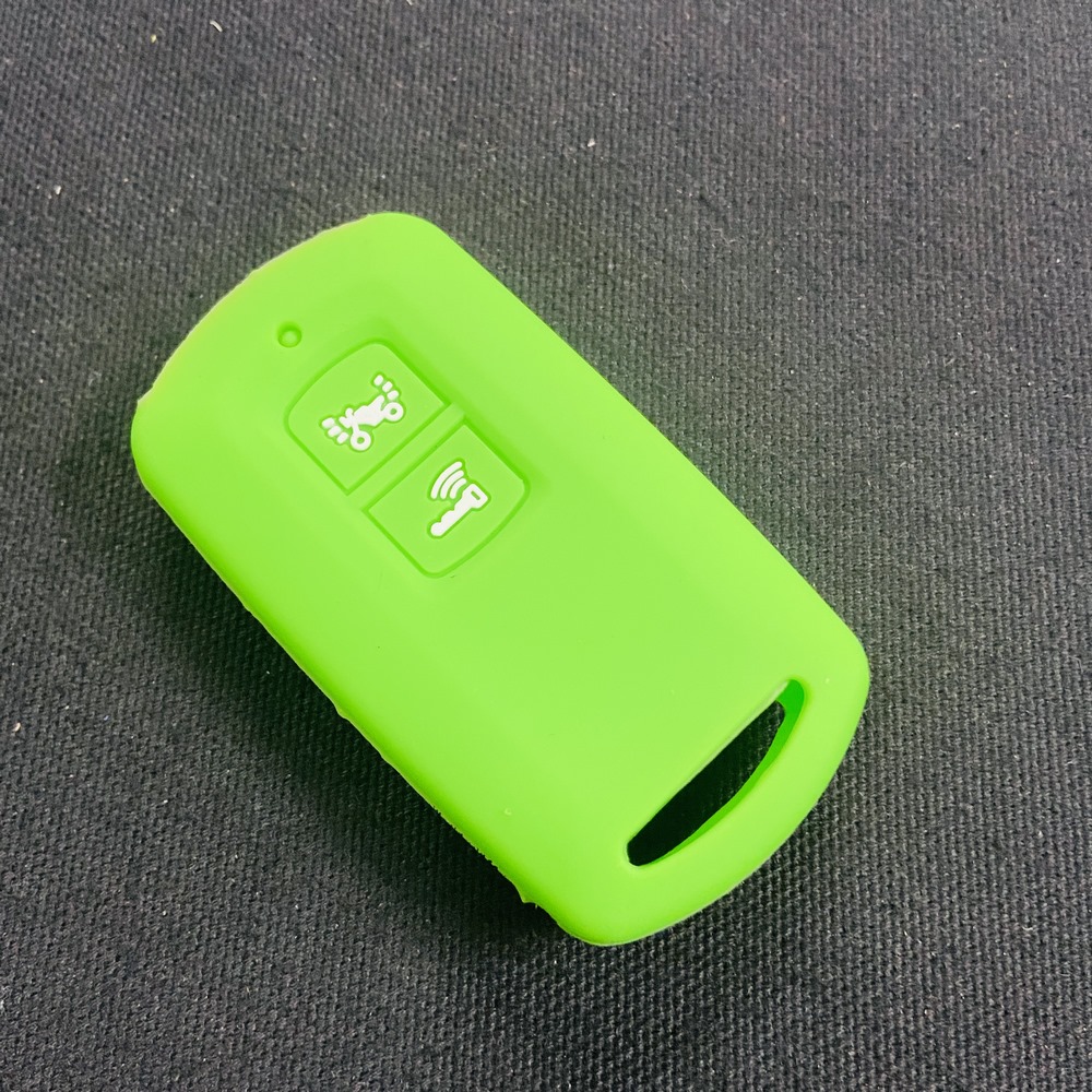 [HCM]ỐP VỎ BỌC BẢO VỆ CHÌA KHÓA SMARTKEY 2 NÚT NHỰA DẺO CAO CẤP (MÀU XANH LÁ)