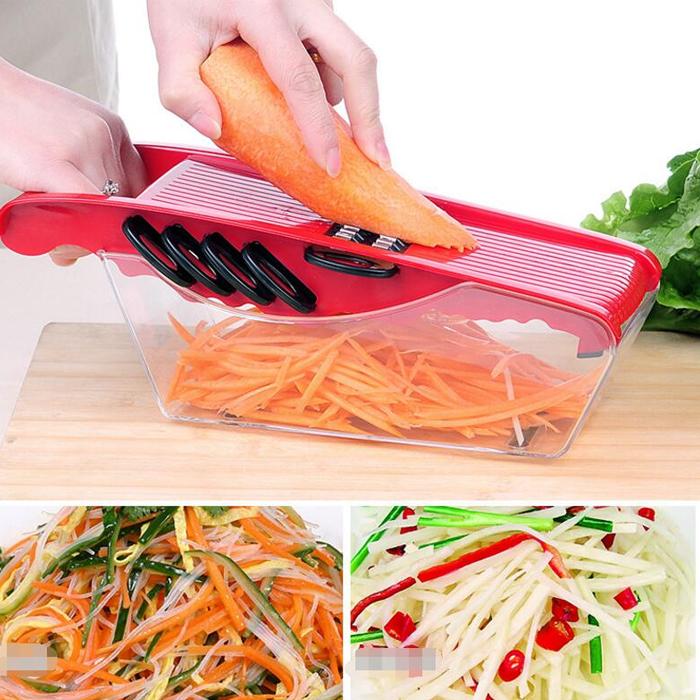[HCM]Dụng cụ cắt gọt rau củ quả 6 kiểu đa năng