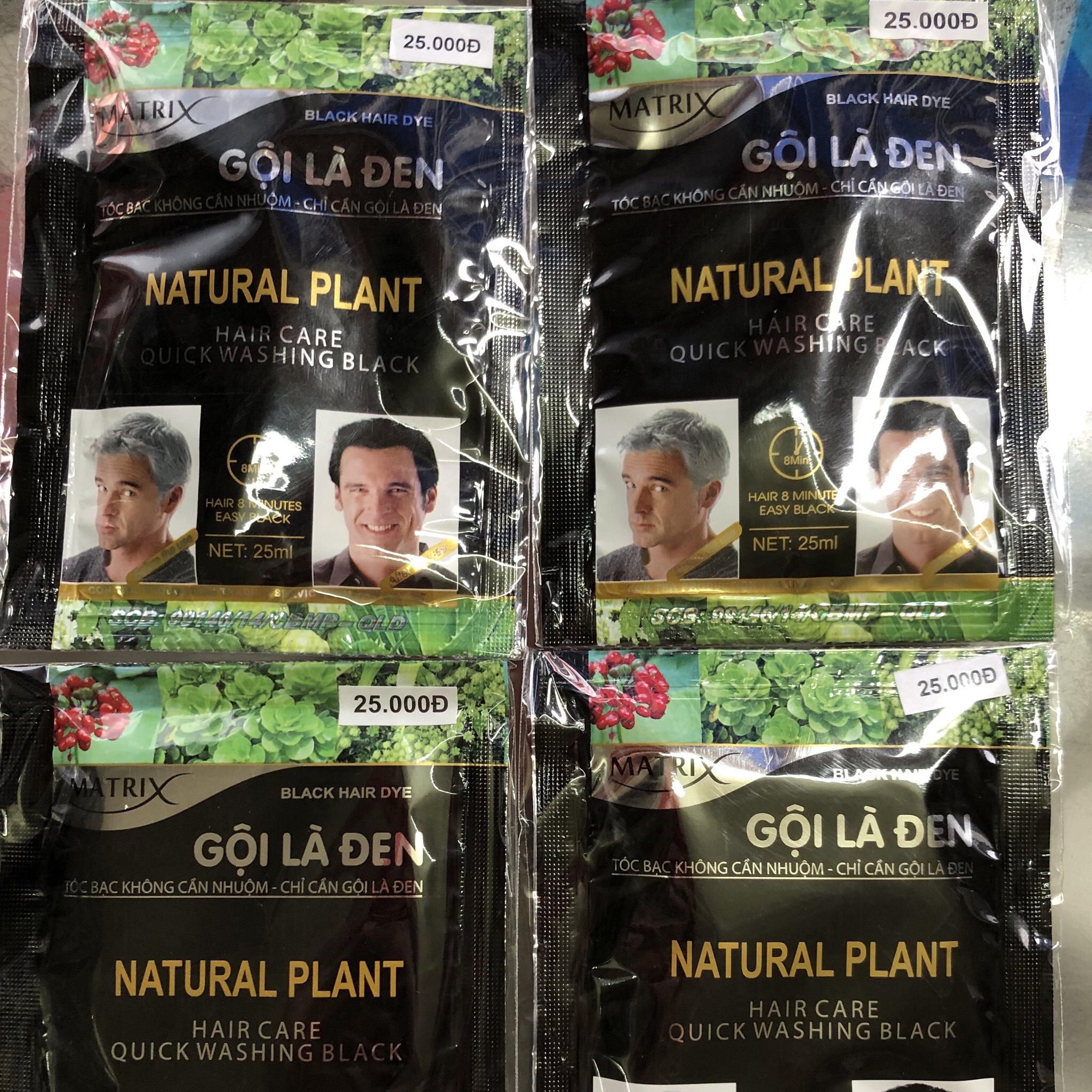 Dầu gội Matrix gội là đen