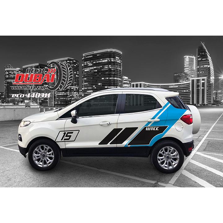 Tem Dán Sườn Xe Ecosport