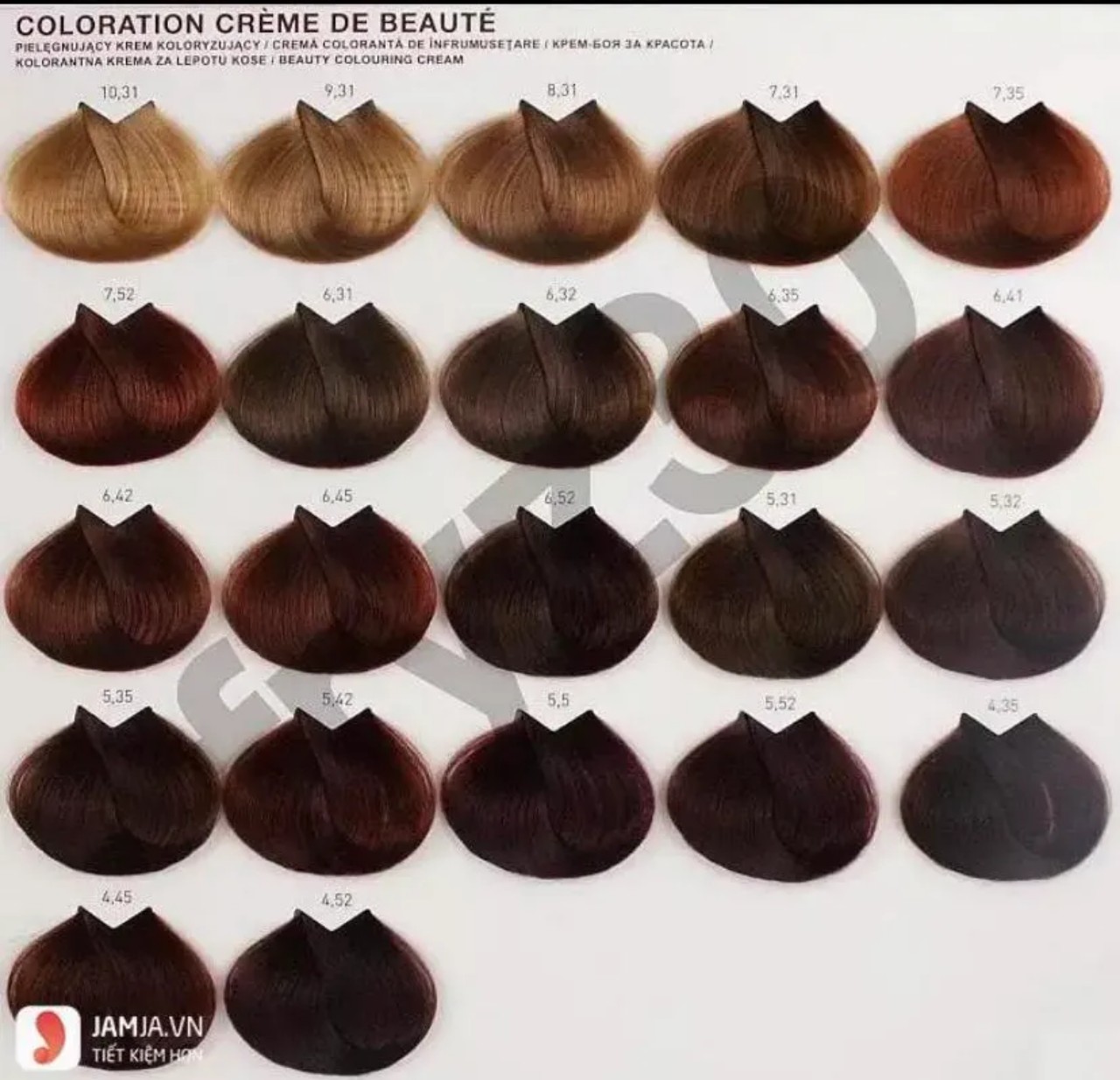 Nhuộm Tóc Loreal số 4.45