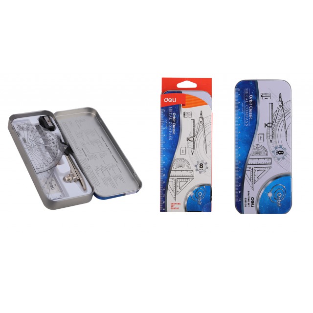 Bộ compa, eke Deli G30505
